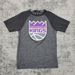 Sacramento Kings Fanatics T-Shirt Men's Small Gray Short Sleeve NBA Athletic